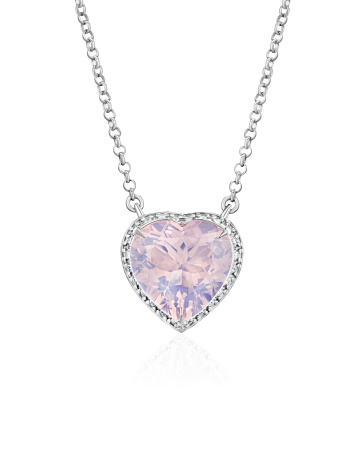 Колье золотое с аметистом